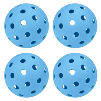 Outdoor Pickleballs - Pack of 4