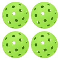 Outdoor Pickleballs - Pack of 4