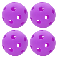 Indoor Pickleballs - Pack of 4