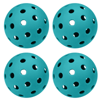 Outdoor Pickleballs - Pack of 4