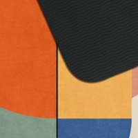 multicolor rubber yoga mat