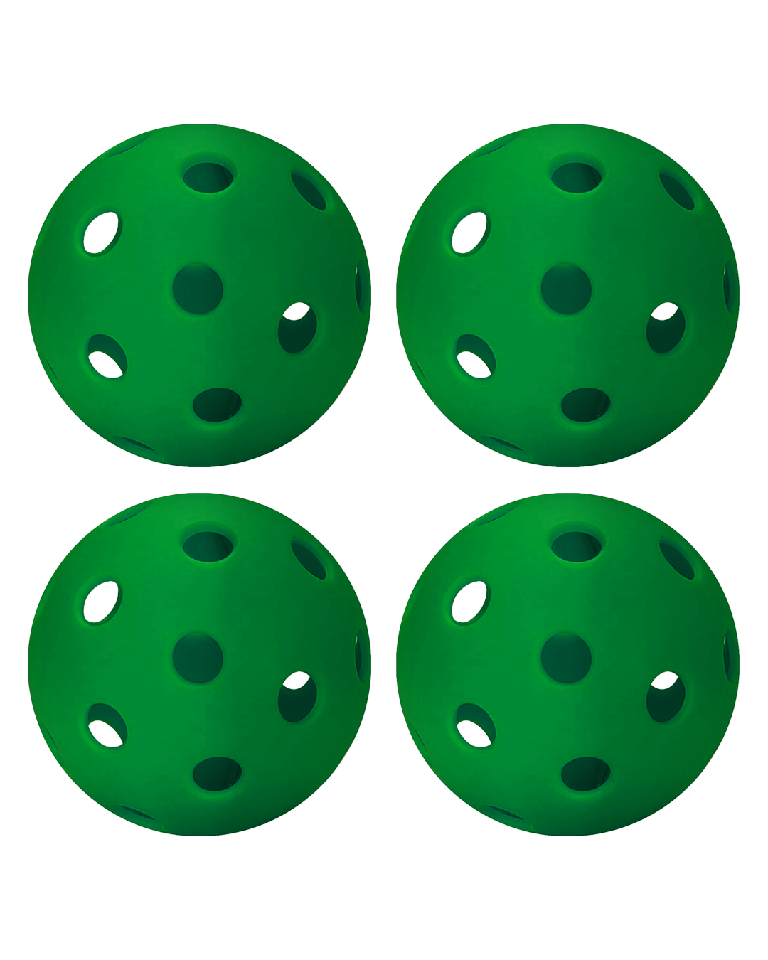 Indoor Pickleballs - Pack of 4