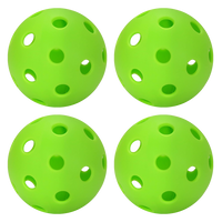 Indoor Pickleballs - Pack of 4