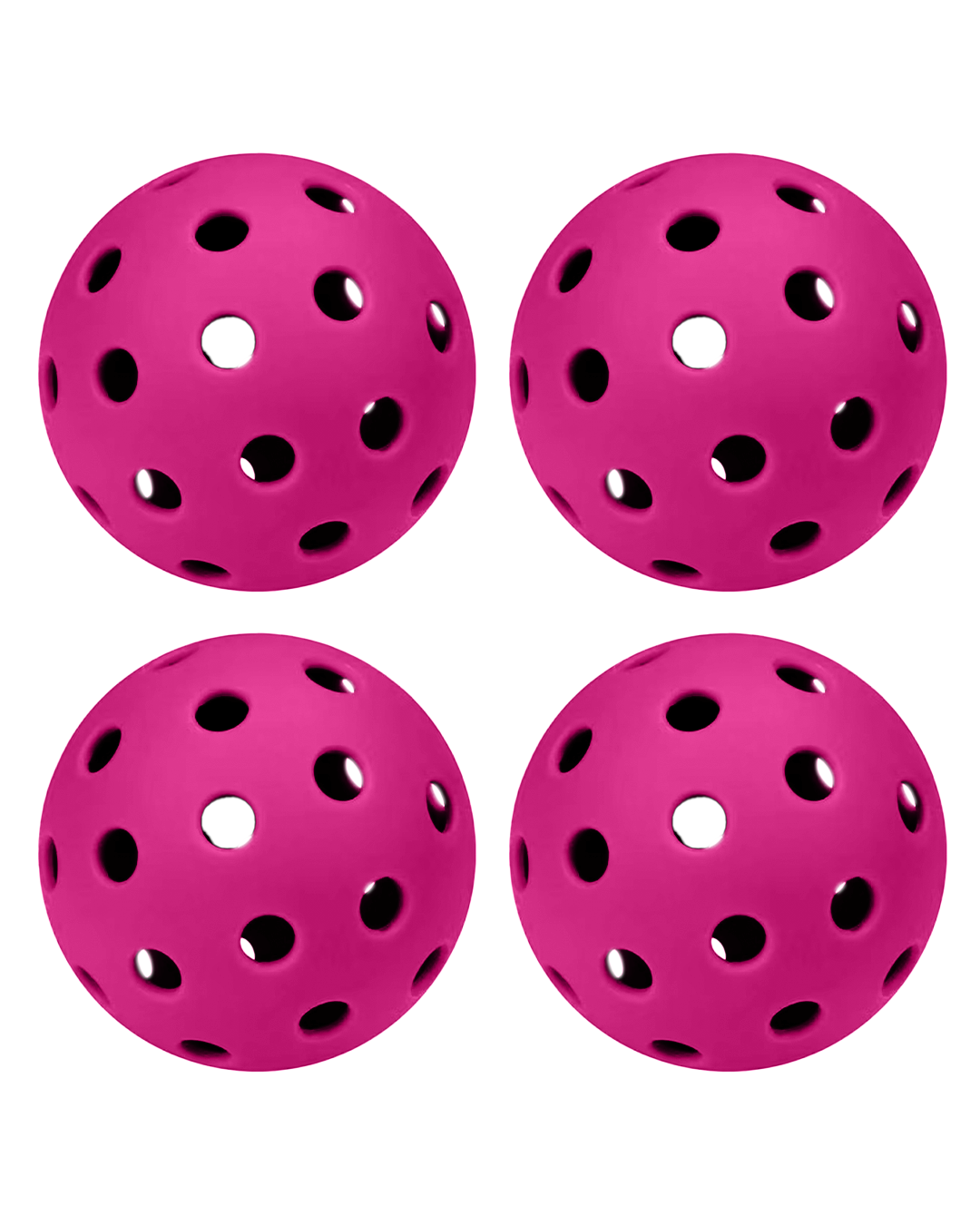 Outdoor Pickleballs - Pack of 4