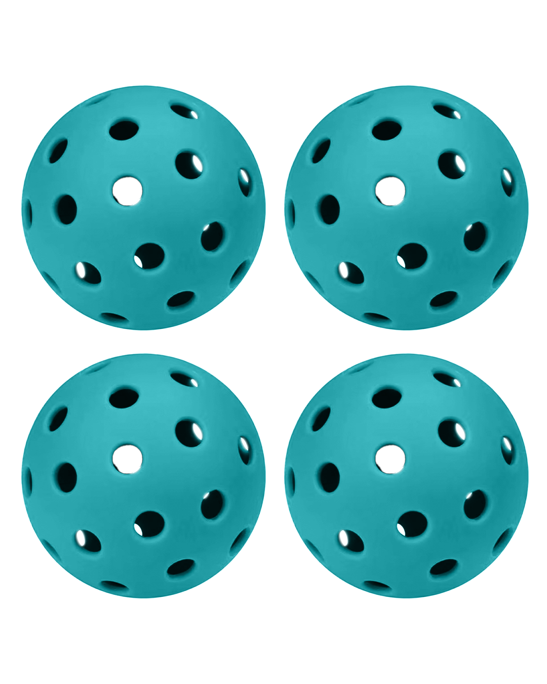 Outdoor Pickleballs - Pack of 4