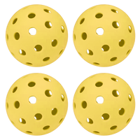 Outdoor Pickleballs - Pack of 4